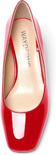 Vista 3 de WAYDERNS Zapatos de tacón bajo con cuña de tacón bajo para mujer de 2 pulgadas