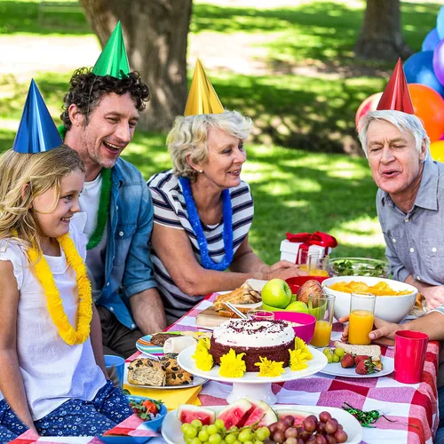 Vista 3 de Sumind - 15 sombreros coloridos para fiesta de cumpleaños, sombreros de cono para adultos y niños, decoración de fiesta de cumpleaños