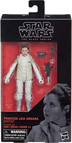 Vista 2 de STAR WARS E1213 The Black Series - Figura de princesa Leia Organa (Hoth) de 6 pulgadas