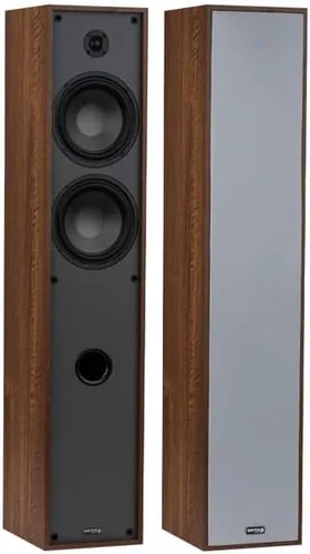 Vista 8 de Dayton Audio Classic T65 Par de altavoces de torre de pie (negro)
