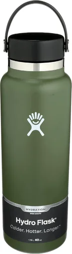 Vista 7 de Hydro Flask - Botella de boca ancha con tapa Flex