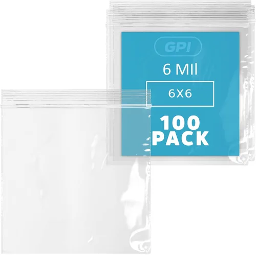 Vista 11 de GPI - 6 mil, extra resistente, bolsas de plástico transparentes con cremallera resellable de 2 x 5 pulgadas, resistentes a perforaciones, bolsas