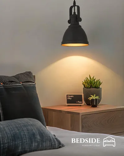 Vista 8 de Lámpara colgante moderna, juego de 2 lámparas colgantes, 3 luces montadas en la pared sobre el espejo