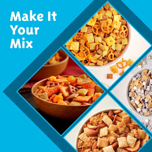 Vista 6 de Rice Chex - Cereal de desayuno sin gluten, ingrediente casero Chex Mix, 12 onzas