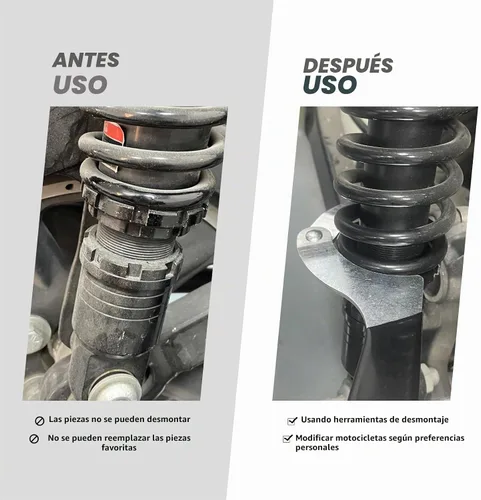 Vista 4 de Herramienta universal de ajuste de choque de motocicleta llave inglesa 1 unids