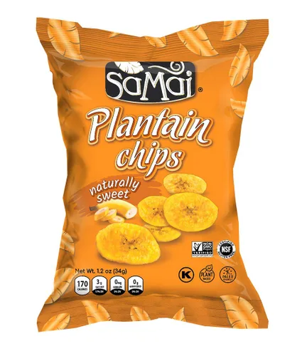 Vista 20 de SAMAI Chips de plátano de chile de 2.65 onzas, paquete de 15 unidades, totalmente naturales, sin OMG, sin gluten y Kosher