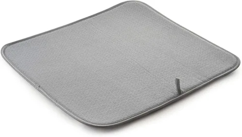 Vista 3 de Norpro Tapete de secado de platos de microfibra de 18 x 16 pulgadas, enrejado