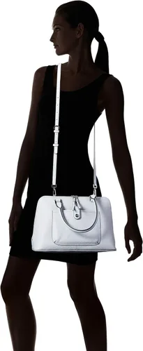 Vista 10 de Calvin Klein Blanche Pebble - Bolso de cuero para cúpula