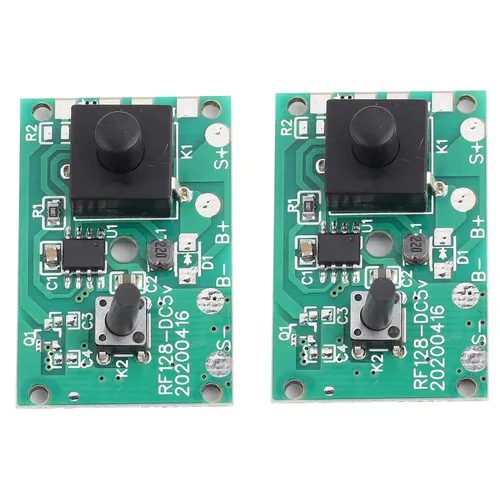 Vista 4 de Oumefar Módulo controlador de cadena de lámpara solar, placa de circuito de 1.2 V con 8 modos y accesorios de luz de interruptor, corriente máxima