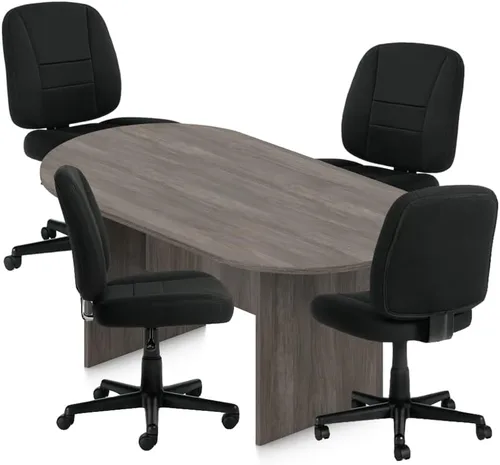 Vista 6 de GOF Silla de escritorio de oficina de tela ergonómica, asiento de trabajo y tareas para conferencias, administración, uso de oficina en casa, diseño