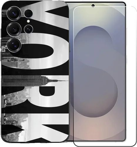 Vista 21 de Funda de TPU para UIOUOR I25 Ultra + HD de vidrio templado, carcasa de silicona para parachoques trasero – 9 dureza anti-arañazos protector de Bst1