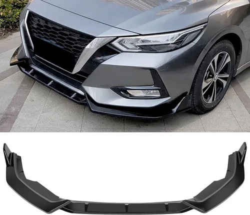 Vista 47 de SCITOO Alerón de borde de parachoques delantero mate negro para Ford Focus ST años 2013-2014 - Spoiler frontal de polipropileno