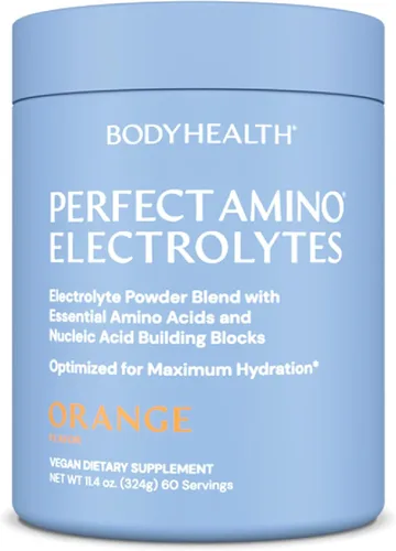 Vista 12 de BodyHealth PerfectAmino Polvo de Electrolitos Sin Azúcar, Hidratación Ayuno Keto Cero Azúcar Mezcla de Bebida de Electrolitos con Minerales Traza