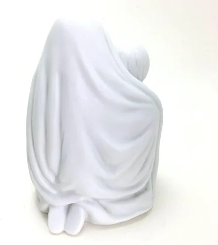 Vista 4 de Figura de porcelana para niños en oración