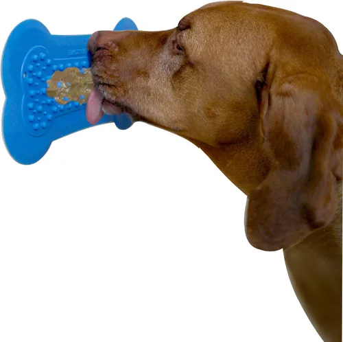 Vista 10 de Lick Lick Pad Accesorios para perros Accesorio de ducha para mascotas Almohadilla de mantequilla de maní para perro Estación de baño