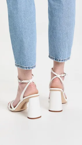 Vista 3 de Sam Edelman Sandalias Kia para mujer, Blanco