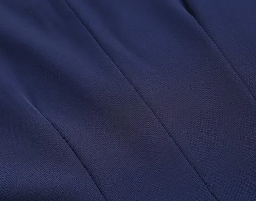 Vista 5 de Foucome Traje de vestir formal de negocios ajustado regular para mujer, chaleco con botones