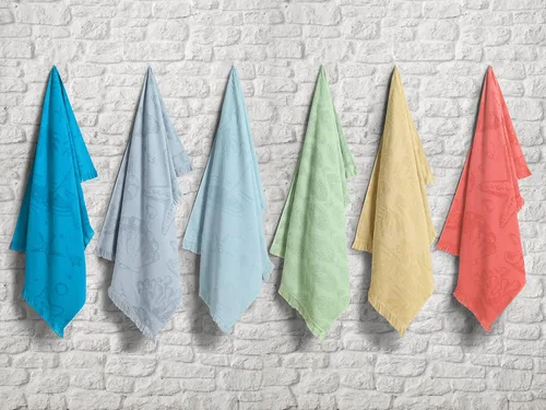 Vista 6 de Towels Beyond - Toalla de playa turca, 100% algodón turco, sin arena, de secado rápido, altamente absorbente, lino de tejido suave peshtemal