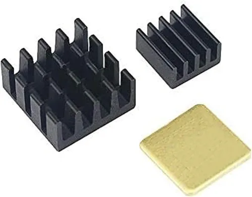 Vista 6 de Kit de inicio completo 9 en 1 Raspberry Pi 3 modelo B+(B Plus) módulo, dos casos, cable HDMI, tarjeta SD 32G, kit de disipador térmico y ventilador