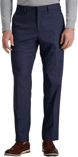 Vista 33 de Haggar Pantalones y Chaquetas de Traje por Separado Jmh Premium Stretch de Corte Entallado para Hombres Negro Sólido