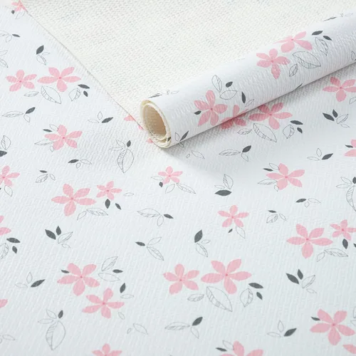 Vista 10 de Revestimiento floral para cajones y estantes de 12 pulgadas de ancho x 120 pulgadas de largo, no adhesivo, agarre fuerte, antideslizante