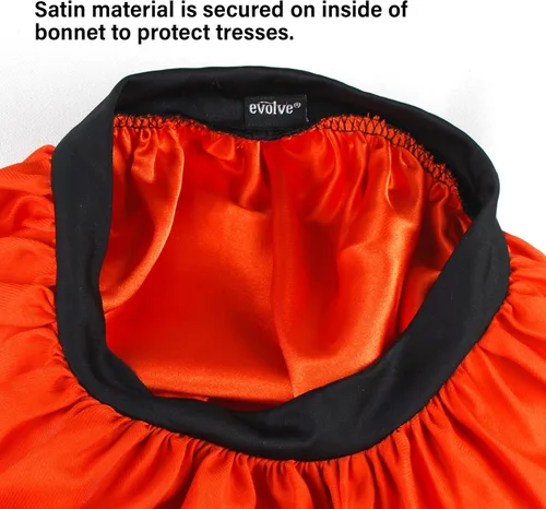 Vista 4 de Evolve Exotics - Gorro de satén para atardecer
