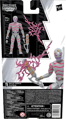 Vista 10 de Power Rangers Lightning Collection Wild Force Putrid - Figura de acción de 6 pulgadas, constructor de tropas, juguetes y figuras de acción