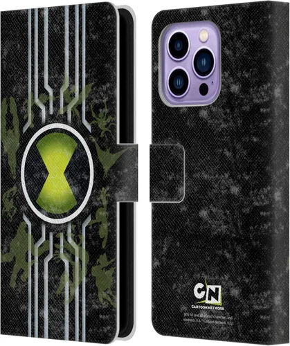 Vista 7 de Head Case Designs Funda con licencia oficial de Ben 10: Alien Force Ben's Jacket Graphics Funda de piel tipo cartera compatible con Apple iPhone 14