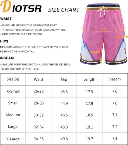 Vista 7 de DIOTSR Pantalones cortos deportivos de baloncesto para hombre, pantalones cortos de malla para entrenamiento casual para correr, con bolsillos