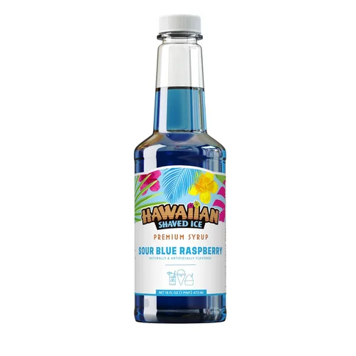 Vista 37 de Jarabe de Ahijado Helado Hawaiian Shaved Ice, Tamaño Pinta, Sabor Sangre de Tigre, Ideal para Raspaditas, Soda Italiana, Paletas, No Necesita