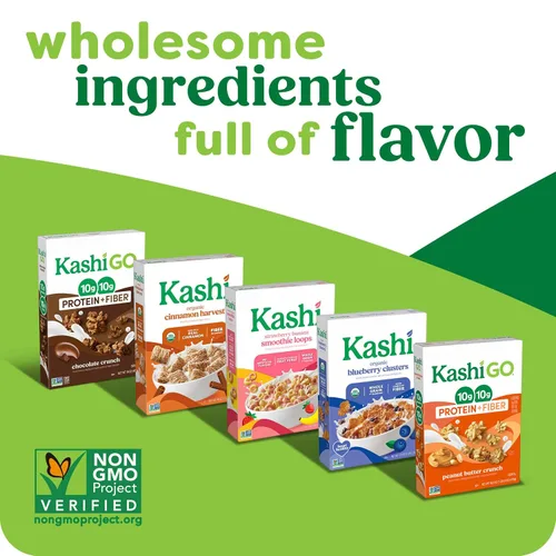 Vista 6 de Kashi GO Chocolate Crunch Proteína Cereal 16oz