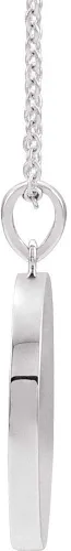 Vista 2 de Sonia Jewels Collar de cadena con dije de Allah (0.709 in x 0.630 in)