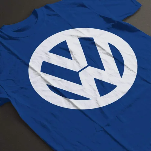 Vista 4 de Volkswagen Classic Black VW Logo Camiseta de mujer
