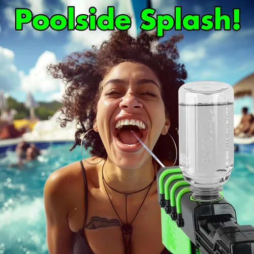Vista 6 de Funwares Dispensador de Bebidas para Fiestas de 6 oz – Rociador Estilo Vaso de Chupito Seguro para Alimentos para Adultos, Resistente a Fugas