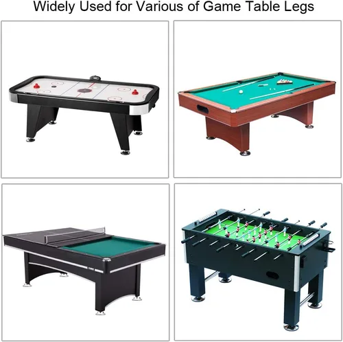 Vista 7 de OwnMy 4 niveladores de patas de mesa de billar/billar, elevadores de nivelación para mesa de fútbol/fútbol, mesa de ping pong, mesa de hockey