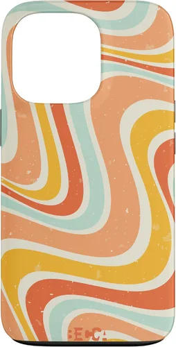 Vista 10 de Retro Groovy Liquid Swirl Hippie 70's 80's Psychedelic Phone Case para iPhone 17