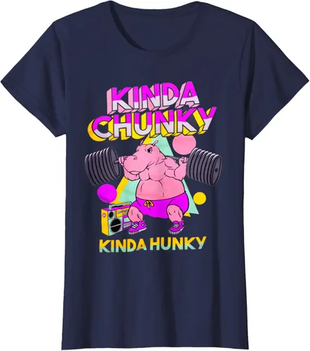 Vista 28 de Kinda Chunky Kinda Hunky, camiseta de gimnasio para culturismo, Negro