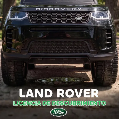 Vista 6 de Qaba Land Rover Discovery - Coche de empuje 2 en 1 con licencia 18-36 M Negro