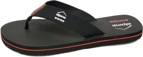 Vista 2 de Alpine Swiss Sandalias de playa para hombre, ligeras con suela de EVA y cómodas