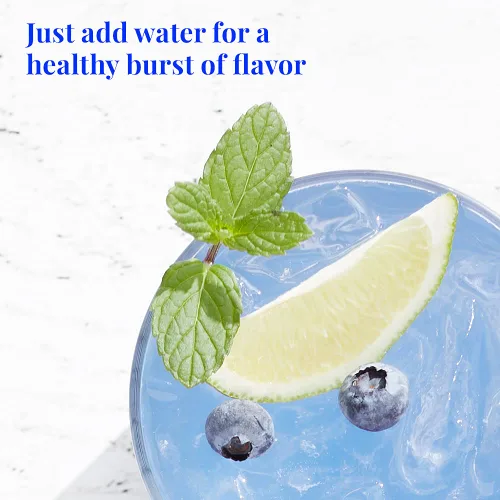 Vista 4 de The Republic of Tea Hydration Blue Berry Lime - Bebidas individuales, 14