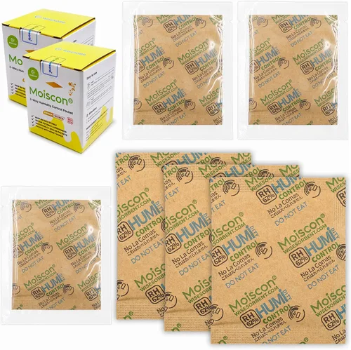 Vista 29 de Wisesorb Paquetes de control de humedad bidireccionales 49% para guitarras e instrumentos de madera - Absorbentes de humedad de 70g