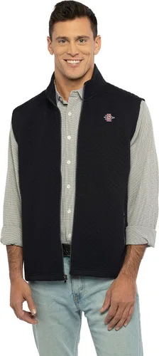 Vista 85 de Vantage Apparel Chaleco Acolchado con Cremallera Completa Universitario para Hombre