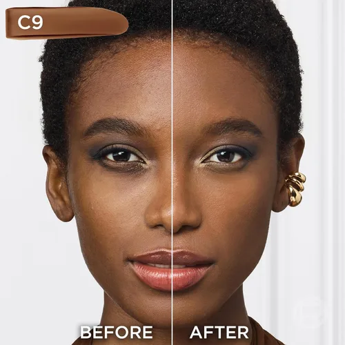 Vista 109 de L'Oreal Paris True Match - Base líquida supermezclable, maquillaje de base líquida de cobertura media, C0.5, ligero, 1 onza líquida