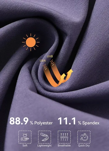 Vista 4 de BALEAF Pantalones capri de pierna ancha para mujer, pantalones holgados de secado rápido, bolsillos UPF50+ atléticos, casuales, entrenamiento, yoga