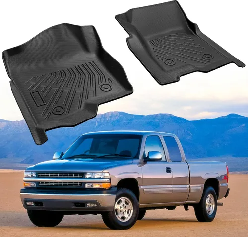 Vista 24 de TAPTES Alfombrillas de Piso para Tesla Model S 2019, 2018, 2017, 2016, 2015, Premium Para Todo Clima Antideslizantes Impermeables Forros de Piso
