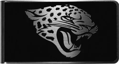 Vista 8 de Siskiyou NFL Unisex Black and Steel Money Clip