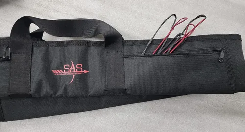 Vista 5 de SAS Southland Archery Supply - Funda larga con lazo tradicional de 4 pulgadas de ancho