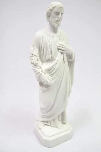 Vista 8 de Vittoria Collection Figura de escultura de estatua de San José de 12 pulgadas, fabricada en Italia, para interiores y exteriores