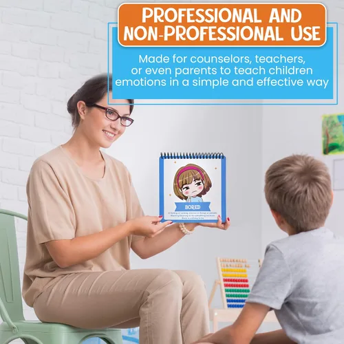 Vista 5 de Flipbook de emociones para niños Aprendizaje de sentimientos Aprendizaje Social Emocional
