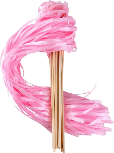 Vista 11 de Varitas de cinta para recuerdos de fiesta de boda (Aqua-30PCS)